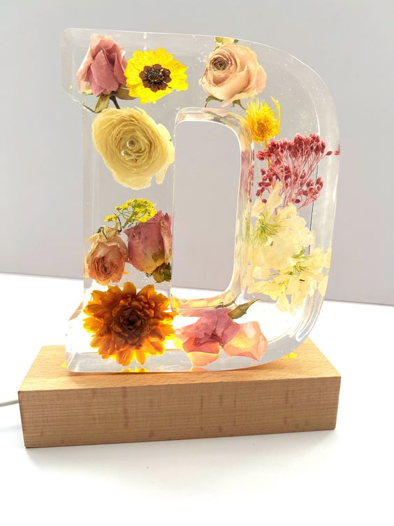 🎁Last Day 49% OFF - Handmade Floral Night Light
