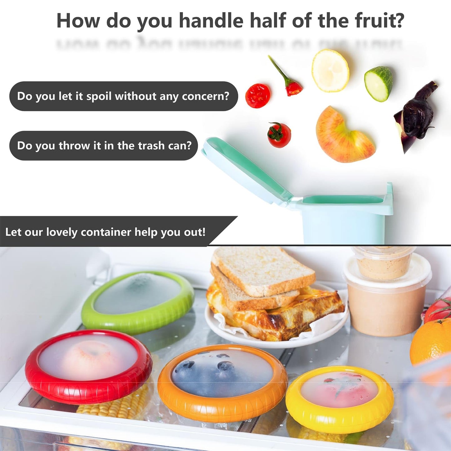【Freshness Assistant】✨Fruit And Vegetable Anti-Oxidation Storage Box