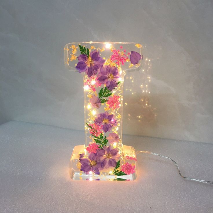🎁Last Day 49% OFF - Handmade Floral Night Light