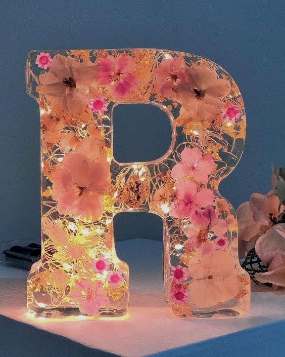 🎁Last Day 49% OFF - Handmade Floral Night Light