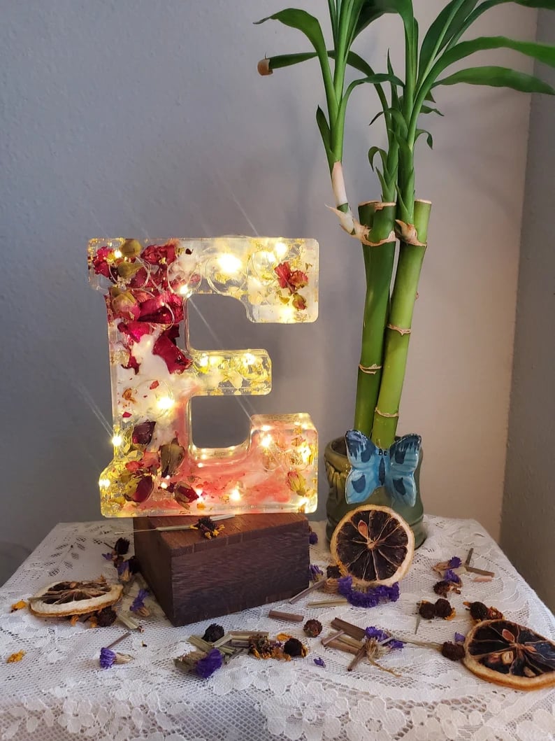 🎁Last Day 49% OFF - Handmade Floral Night Light