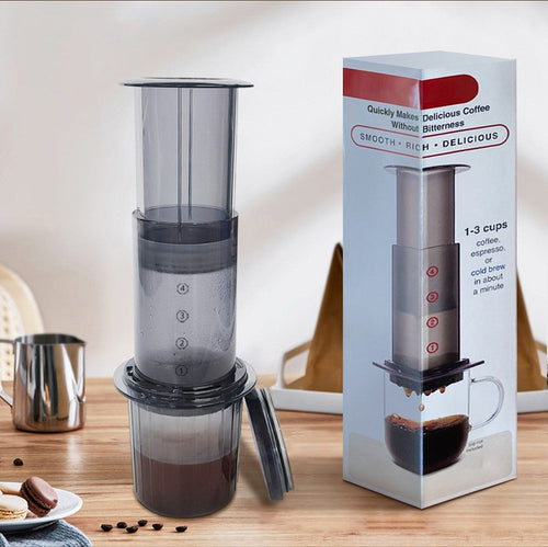Quickly Makes Delicious Coffee Without Bitterness
