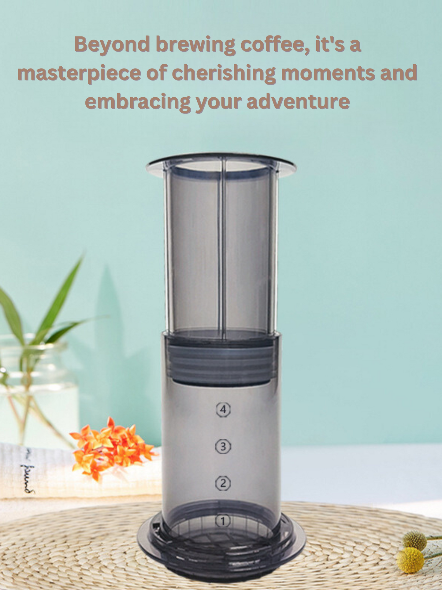 Quickly Makes Delicious Coffee Without Bitterness