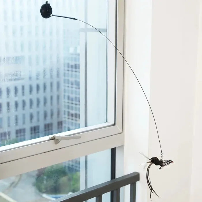 Interactive Bird Simulation Cat Toy Set
