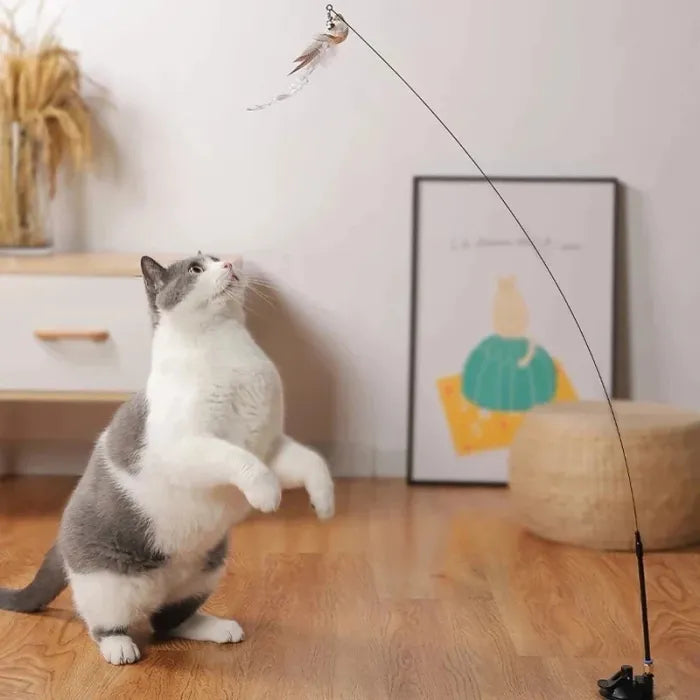 Interactive Bird Simulation Cat Toy Set