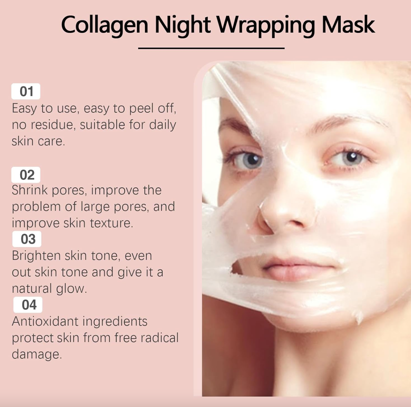 ✨Collagen Night Wrapping Mask