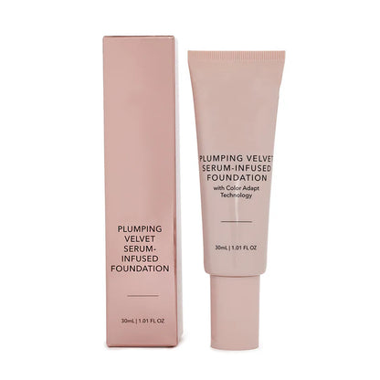 Plumping Serum-Infused Foundation + Brush Duo