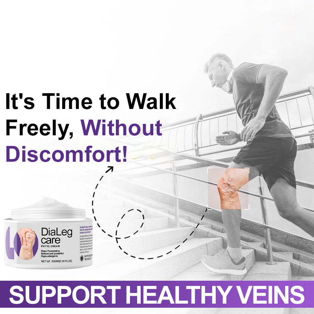 🏆✅𝐍𝐇𝐒-𝐀𝐏𝐏𝐑𝐎𝐕𝐄𝐃 - ODEIUN™𝐃𝐢𝐚𝐋𝐞𝐠 𝐂𝐚𝐫𝐞 𝐏𝐡𝐲𝐭𝐨 𝐂𝐫𝐞𝐚𝐦 - Helps Treat Varicose Veins, Swelling, Cramps, and Leg Pain