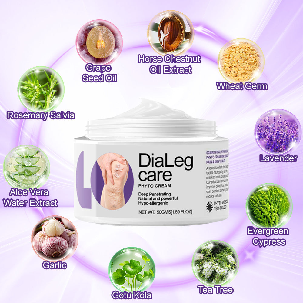 🏆✅𝐍𝐇𝐒-𝐀𝐏𝐏𝐑𝐎𝐕𝐄𝐃 - ODEIUN™𝐃𝐢𝐚𝐋𝐞𝐠 𝐂𝐚𝐫𝐞 𝐏𝐡𝐲𝐭𝐨 𝐂𝐫𝐞𝐚𝐦 - Helps Treat Varicose Veins, Swelling, Cramps, and Leg Pain