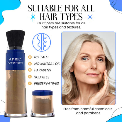 Supersize Color Fibers with Refill Set