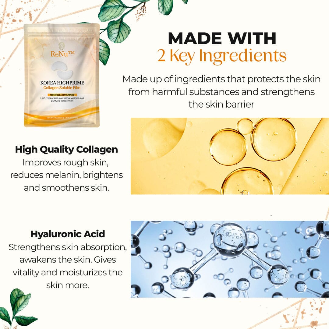 ReNu™ Korea Highprime Collagen Soluble Film