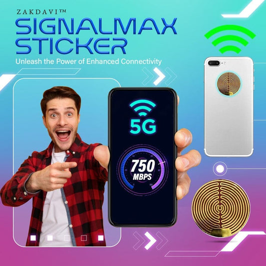 Zakdavi™ SignalMax Sticker - Power of Enhanced Connectivity📶